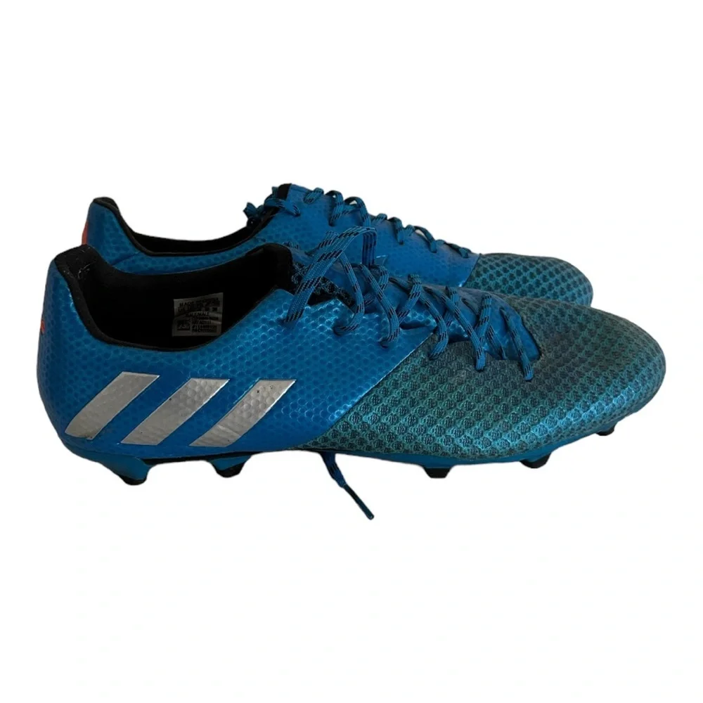adidas‎ Messi 16.2 FG/AG Shock Blue/Matte Silver/Core Black Size 11.5